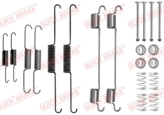 Accessory Kit, brake shoes